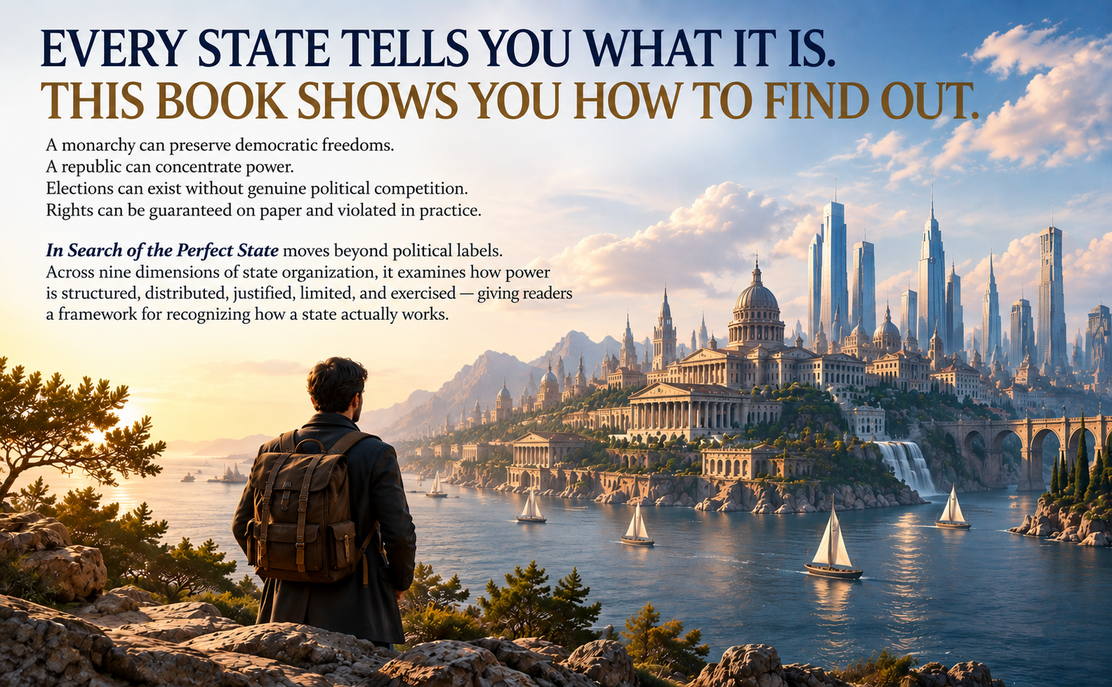 Promotional image for In Search of the Perfect State: Foundations of Political Philosophy by Andrew V. Kudin