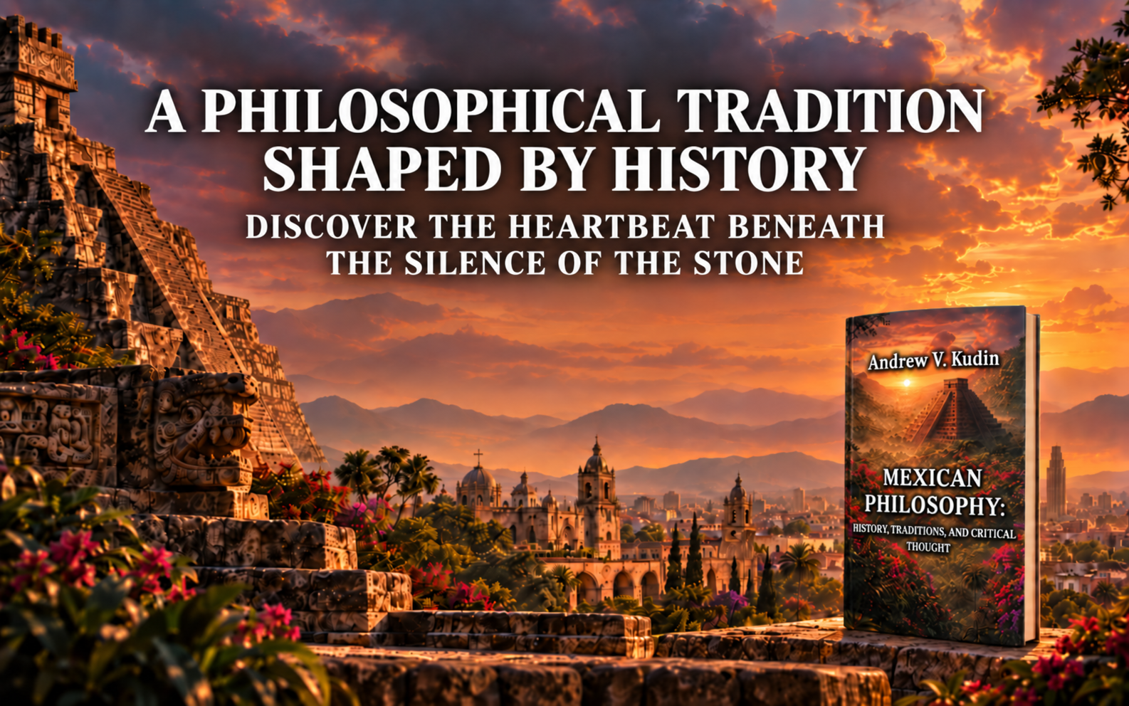 Promotional image for Mexican Philosophy: History, Traditions, and Critical Thought by Andrew V. Kudin
