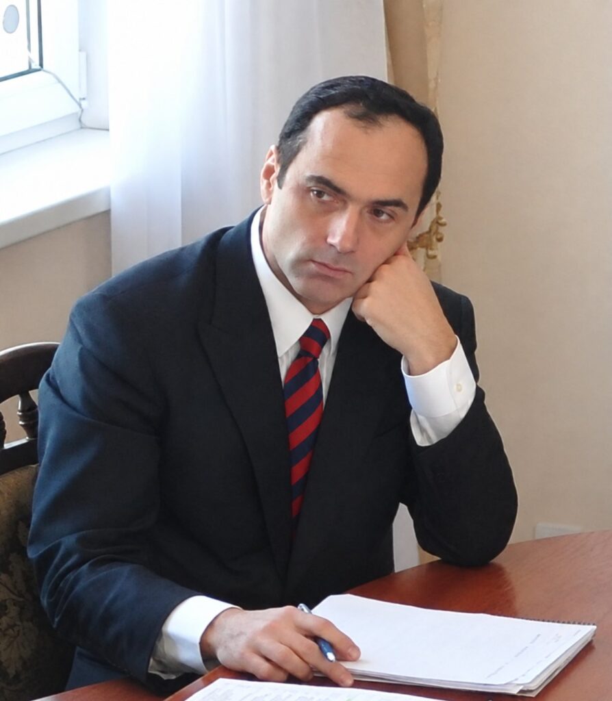 Andrew V. Kudin at his desk